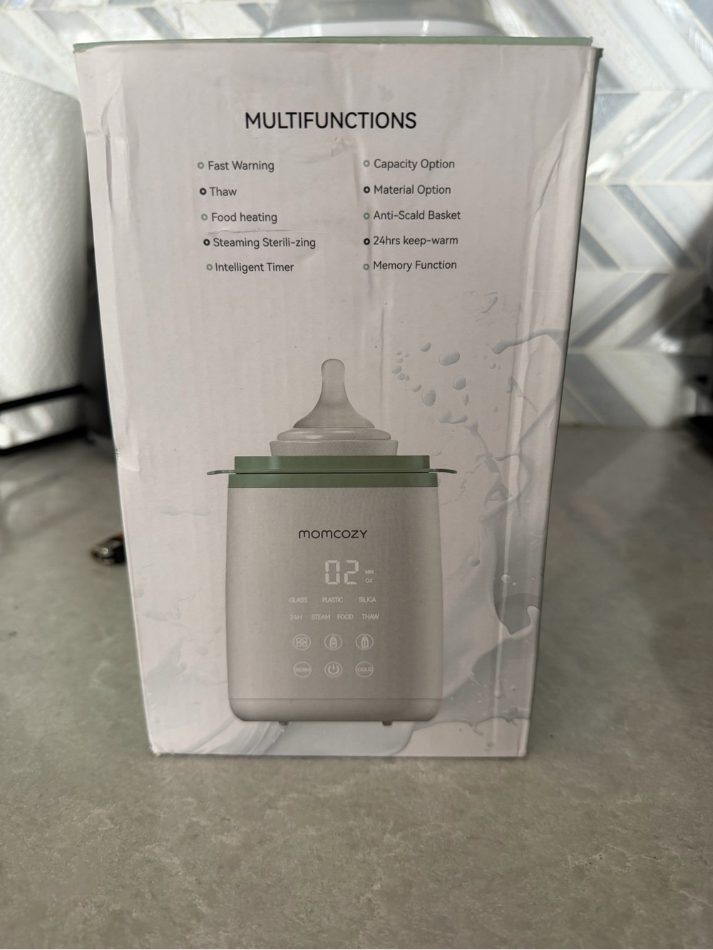 Momcozy Multifunction Baby Bottle Warmer & Sterilizer – Excellent Condition